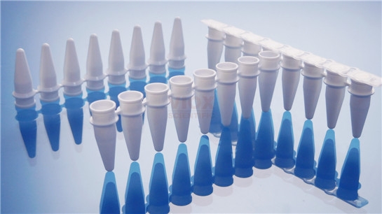 PCR八排管0.1ml 0.2ml8联管盖V1082-C