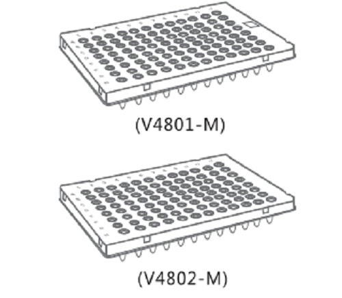 北京 PCR耗材-8联排/96孔板及封板膜V1082-C