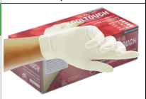 友利格舒适白乳胶检查手套(XS,S,M,L)C0930W