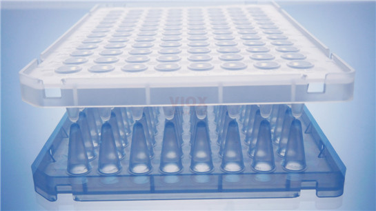 0.1ml/0.2ml半裙边96孔荧光定量PCR板VP1021-C