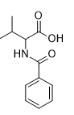 苯甲酰-DL-缬氨酸对照品_2901-80-6