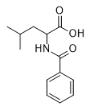 N-苯甲酰基-亮氨酸对照品_17966-67-5