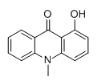 1-羟基-N-甲基吖啶酮对照品_16584-54-6