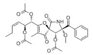 Triacetylpseurotin A_77353-57-2