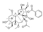 中乌头碱对照品_2752-64-9