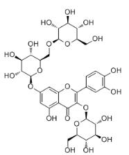 异槲皮苷-7-O-龙胆二糖苷对照品_60778-02-1