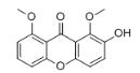 2-羟基-1,8-二甲氧基呫吨酮对照品_38974-76-4