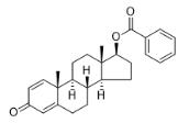 17β-苯甲酰氧基-雄甾-1,4-二烯-3-酮对照品_19041-66-8