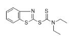 2-Benzothiazolyl diethyldithiocarbamate_95-30-7