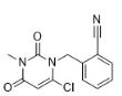 2-[(6-氯-3,4-二氢-3-甲基-2,4-二氧代-1(2H)-嘧啶基)甲基]苯甲腈对照品_865758-96-9