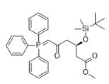 (3R)-叔丁基二甲硅氧基-5-氧代-6-三苯基膦烯己酸甲酯对照品_147118-35-2