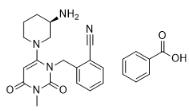 苯甲酸阿格列汀对照品_850649-62-6