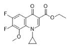 1-环丙基-6,7-二氟-1,4-二氢-8-甲氧基-4-氧代-3-喹啉羧酸乙酯对照品_112811-71-9