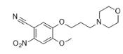 4-甲氧基-5-(3-吗啉丙氧基)-2-硝基苯甲腈对照品_675126-26-8