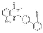 3-氨基-2-[(2-氰基联苯-4-基)甲基]氨基苯甲酸甲酯对照品_136304-78-4