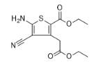 5-氨基-4-氰基-3-(2-乙氧基-2-羧甲基)-2-噻吩甲酸乙酯对照品_58168-20-0