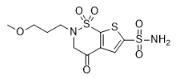 2-(3-Methoxypropyl)-4-oxo-3,4-dihydro-2H-thieno[3,2-e][1,2]thiazine-6-sulfonamide 1,1-diox_154127-41-0
