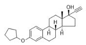 炔雌醇环戊醚对照品_152-43-2