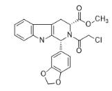 Methyl 1-(benzo[d][1,3]dioxol-5-yl)-2-(2-chloroacetyl)-2,3,4,9-tetra-hydro-1H-pyrido[3,4-b_171489-59-1