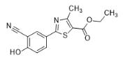 2-(3-氰基-4-羟基苯基)-4-甲基-1,3-噻唑-5-羧酸乙酯对照品_161798-02-3