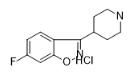 6-氟-3-哌啶-4-基-1,2-苯并异唑盐酸盐对照品_84163-13-3