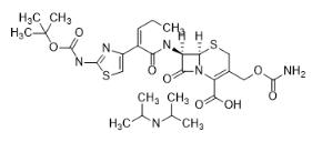 Precursor of cefcapene diisopropylanmine salt_153012-37-4