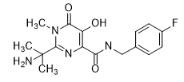 2-(1-氨基-1-甲基乙基)-N-[(4-氟苯基)甲基]-5-羟基-1-甲基-6-氧代-1,6-二氢嘧啶_518048-03-8
