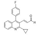 3-[2-环丙基-4-(4-氟苯基)-3-喹啉-2-丙烯醛对照品_148901-68-2