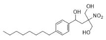 3-(羟甲基)-3-硝基-1-(4-辛基苯基)-1,4-丁二醇对照品_899822-99-2