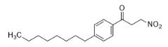 3-硝基-1-(4-辛基苯基)-1-丙酮对照品_899822-97-0