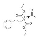 2-乙酰氨基-2-苯乙基丙二醇二乙酯对照品_5463-92-3