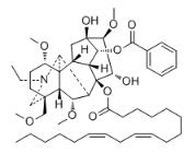 脂型去氧乌头碱对照品（Lipodeoxyaconitine）_244190-83-8