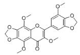 3,5,8,3'-Tetramethoxy-6,7,4',5'-bis(methylenedioxy)flavone_82668-93-7