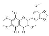 5-Hydroxy-3,6,7,8,3'-pentamethoxy-4',5'-methylenedioxyflavone_82669-01-0