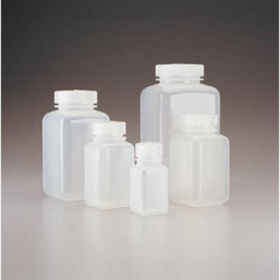 Nalgene耐洁 广口方瓶 2110-0016(瓶身PP材料,瓶盖PP材料)