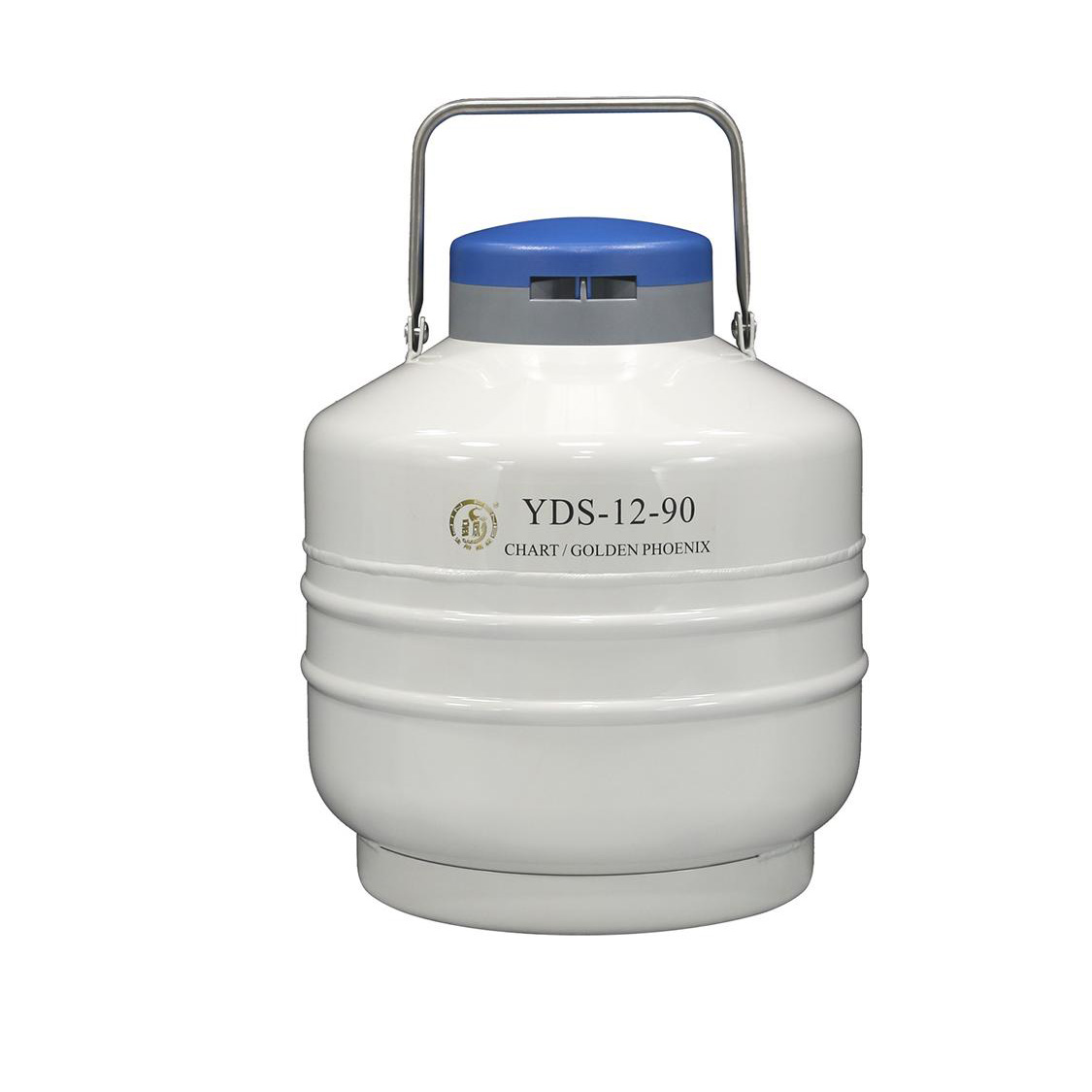 成都金凤贮存型液氮生物容器（中），YSD-12-90-6,含六个120MM高的提筒