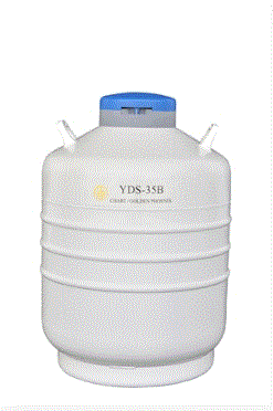 成都金凤运输型液氮生物容器YDS-35B，含六个276MM高的提筒