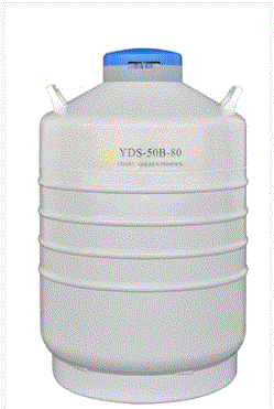 成都金凤运输型液氮生物容器YDS-50B-80，含六个276MM高的提筒