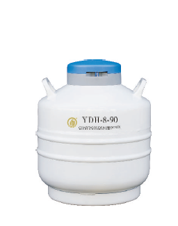 成都金凤航空运输型液氮生物容器YDH-8-90,含六个127MM高的提筒