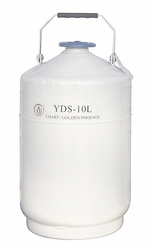 成都金凤液氮转移罐YDS-10L,不含提筒和颈口保护圈